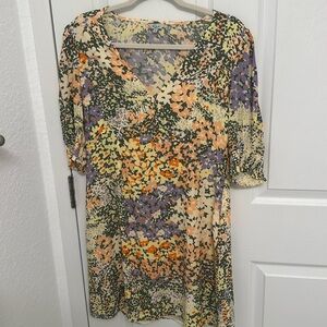 Floral size medium Rails dress